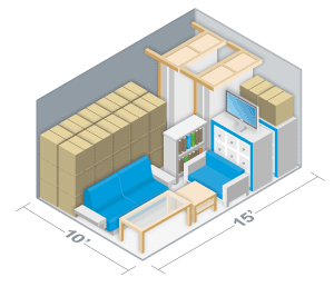 10x15 Storage Unit Longview NC
